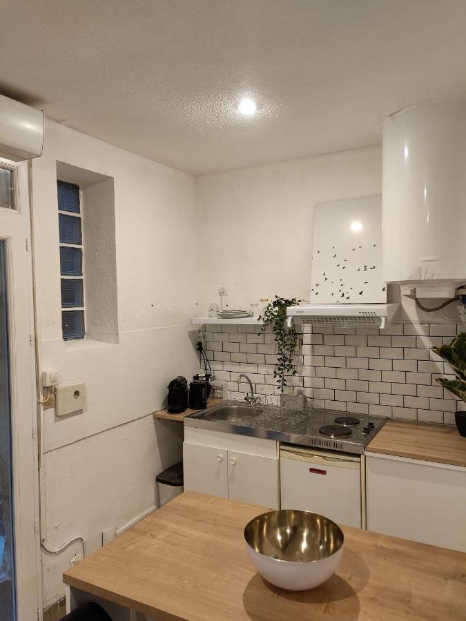 Bordeaux : Grand Studio Cosy Avec Cour Privative Exterior foto